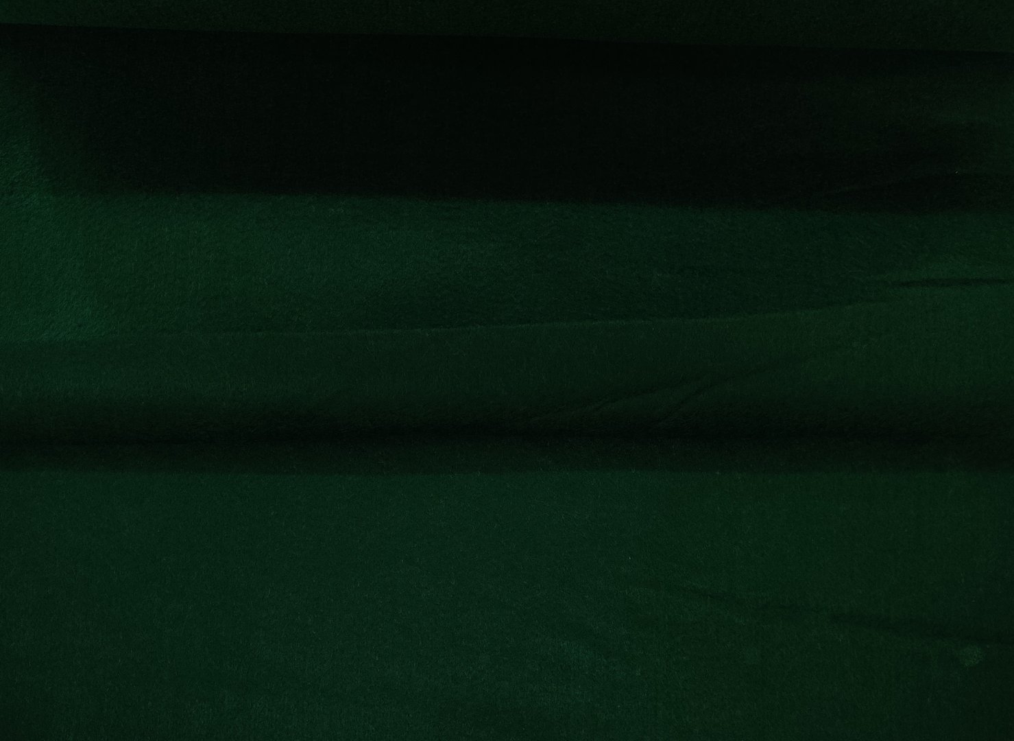 Thin green felt fabric for crafting