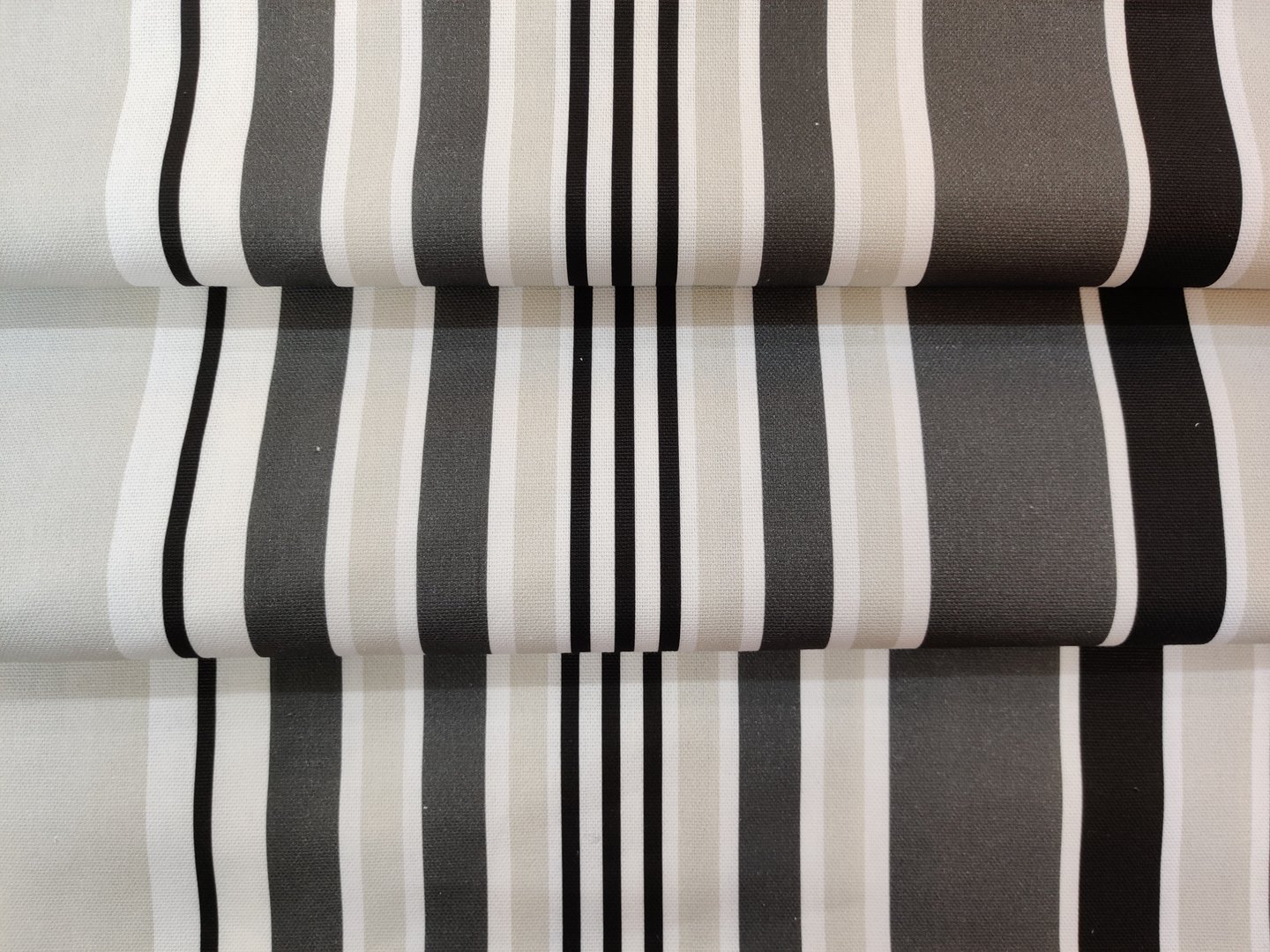 MAX striped cotton gray