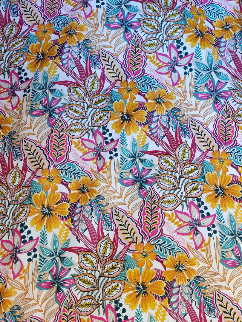 Seychelles - cotton fabric